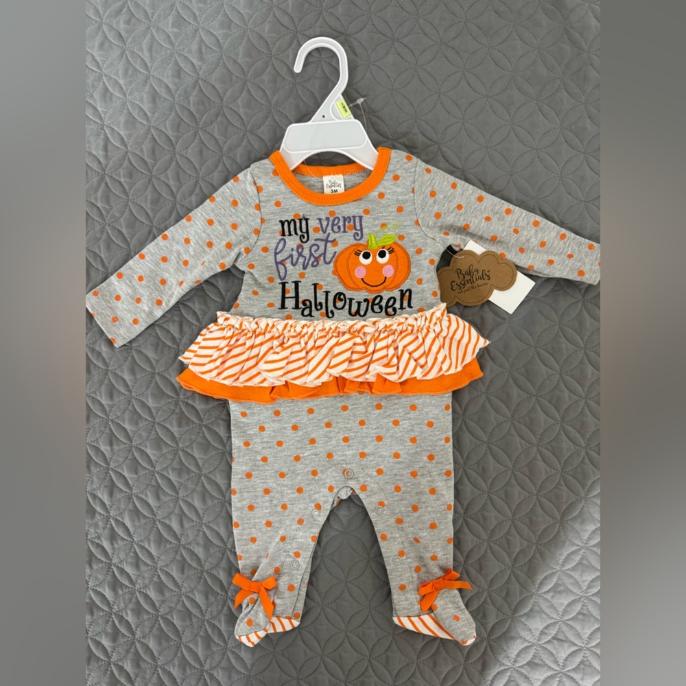 Baby Essentials Pumpkin Outfit
